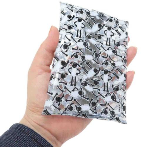 ひつじのショーン ミニポーチ クリアミニティッシュポーチ ショーンだらけ キャラクター グッズ メール便可