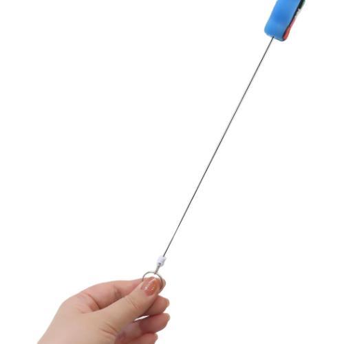 ミニーマウス キーリング WDラバーリールキーホルダー ディズニー キャラクター グッズ メール便可