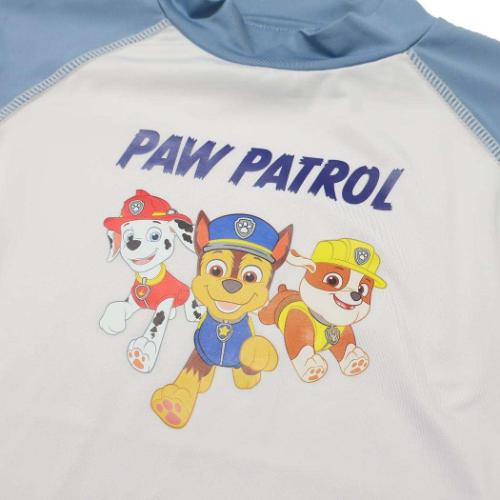 パウパトロール 水着 ラッシュガード 長袖Tシャツ ブルー アニメキャラクター グッズ メール便可