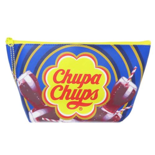 チュッパチャップス コスメポーチ 舟形ポーチ お菓子パッケージ キャラクター グッズ