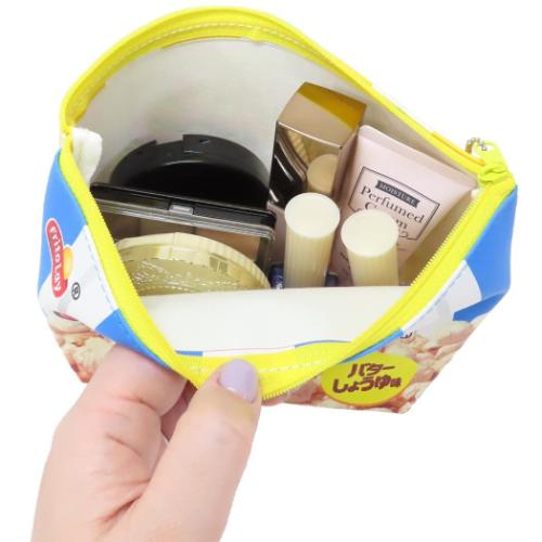 マイクポップコーン コスメポーチ 舟形ポーチ お菓子パッケージ キャラクター グッズ