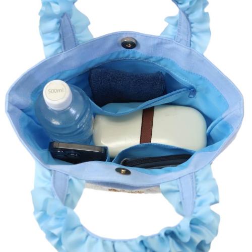 シナモロール ランチバッグ シナモロール サガラ刺繍トートバッグ サンリオ キャラクター グッズ