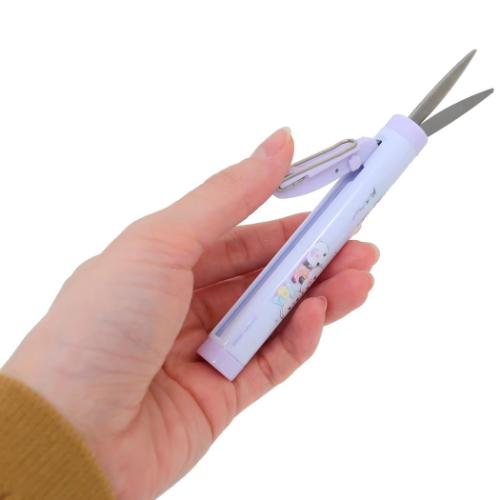 コンパクトはさみ スライドシザー もちもちぱんだ かわいい グッズ メール便可