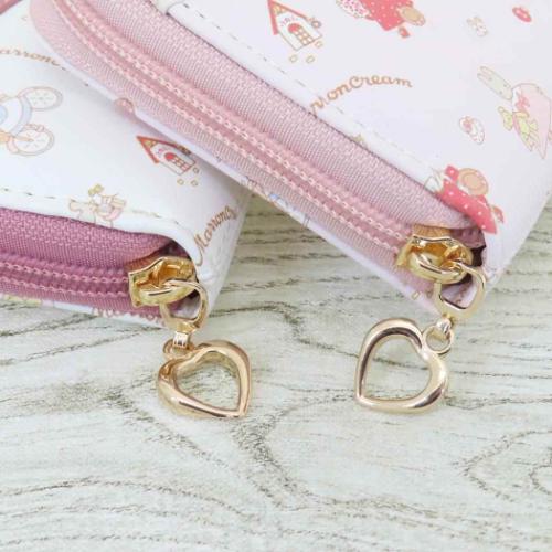 マロンクリーム ラウンドファスナーロングウォレット ラウンド長財布 サンリオ キャラクター グッズ