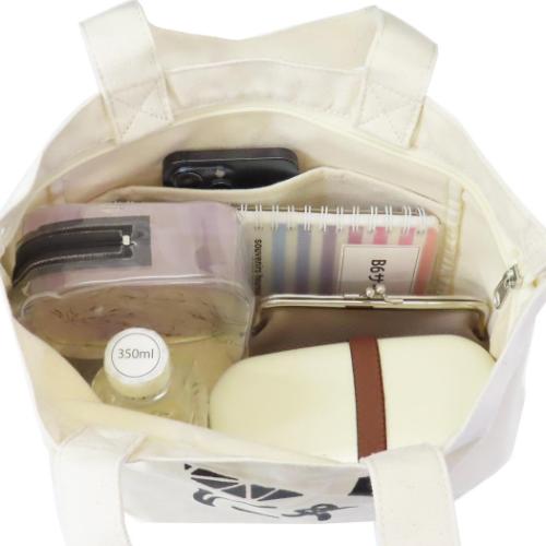 にゃんこ堂 ランチトート 手提げかばん ねこALL 猫 帆布バッグ グッズ メール便可