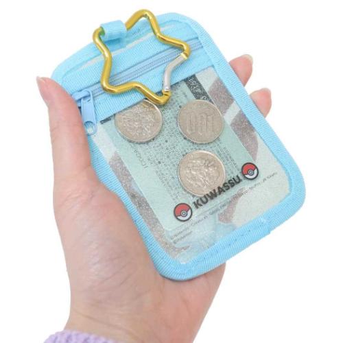 ポケットモンスター 定期入れ クリアパスケース クワッス ポケモン キャラクター グッズ メール便可