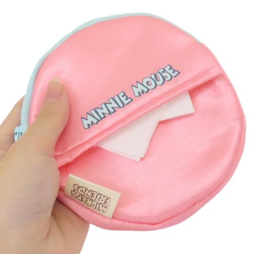 ミニーマウス ミニポーチ ティッシュポーチ レトロ フェイス ディズニー キャラクター グッズ メール便可