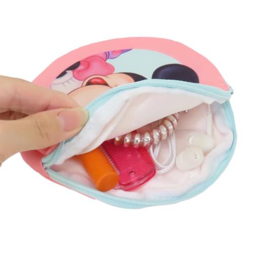 ミニーマウス ミニポーチ ティッシュポーチ レトロ フェイス ディズニー キャラクター グッズ メール便可