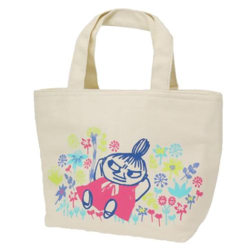 ムーミン ランチバッグ 保冷保温バッグ リトルミイ 花畑 北欧 キャラクター グッズ メール便可