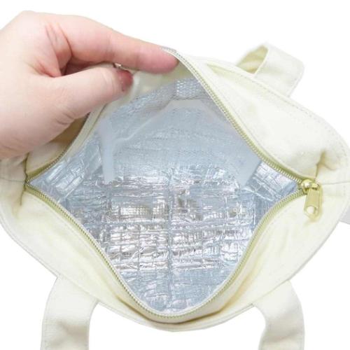 ムーミン ランチバッグ 保冷保温バッグ リトルミイ 花畑 北欧 キャラクター グッズ メール便可