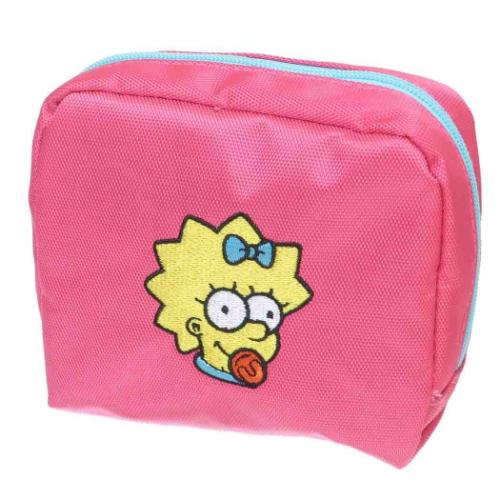 シンプソンズ コスメポーチ P刺繍ポーチ マギー フェイスA キャラクター グッズ