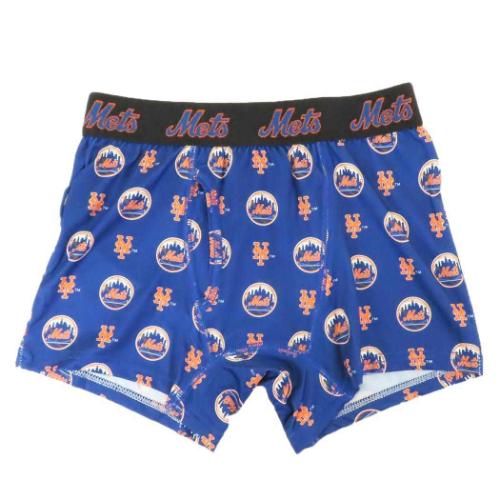 MLB 下着 キッズ ボクサー前開きブリーフ ニューヨーク メッツ 男児 インナー 子供用下着 グッズ メール便可