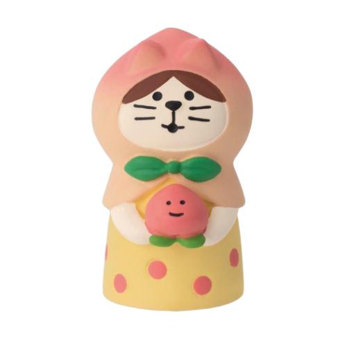 マスコット ｃｏｎｃｏｍｂｒｅ ねこずきん 桃 かわいい プレゼント グッズ
