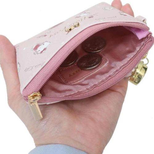 ハローキティ 定期入れ リール付パスケース サンリオ キャラクター グッズ メール便可