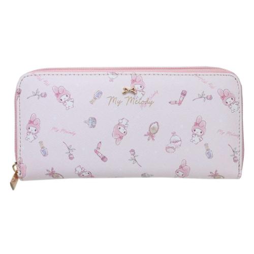 マイメロディ レディース長財布 ラウンド束入 ラウンドファスナーロングウォレット サンリオ キャラクター グッズ