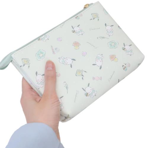 ポチャッコ コスメポーチ Wポーチ サンリオ キャラクター グッズ