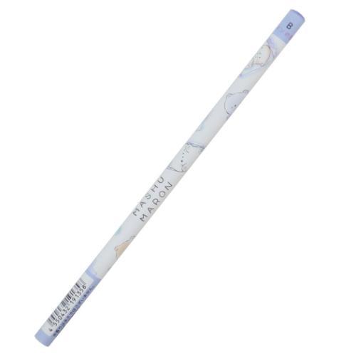 鉛筆 香り付きマット軸鉛筆B ましゅまろん ウキウキマイニチ パインの香り かわいい グッズ メール便可