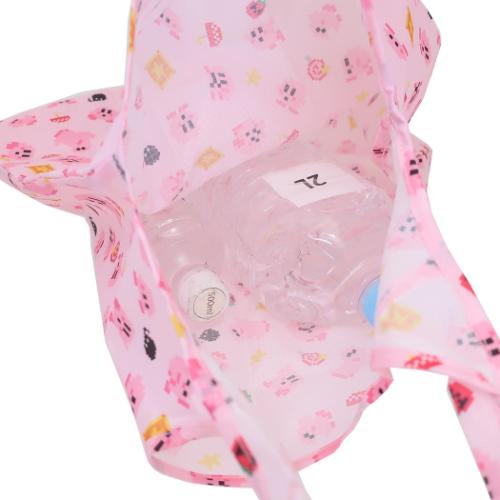 星のカービィ エコバッグ 折りたたみショッピングバッグ 星のカービィx大図まことピンク キャラクター グッズ