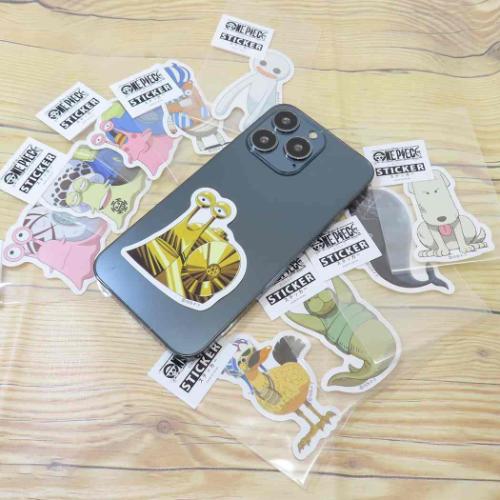 ワンピース キャラクターシール ステッカー ラブーン 少年ジャンプ アニメキャラクター グッズ メール便可