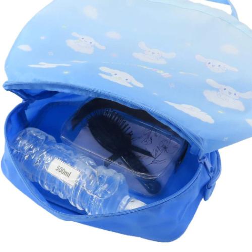 シナモロール プールバッグ 2層ナップサック サックス サンリオ キャラクター グッズ