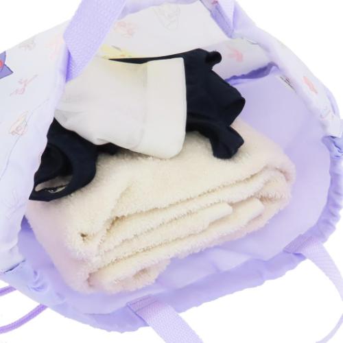 ポケットモンスター プールバッグ 2層ナップサック パープル ポケモン キャラクター グッズ