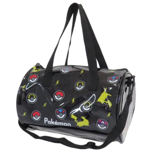 ポケットモンスター プールバッグ ロールボストン クロ モンスターボール ポケモン キャラクター グッズ