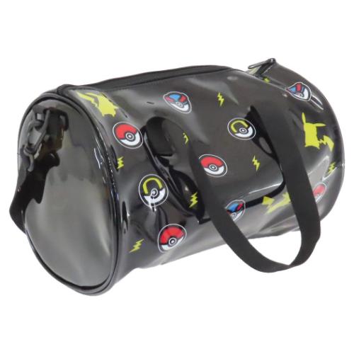 ポケットモンスター プールバッグ ロールボストン クロ モンスターボール ポケモン キャラクター グッズ