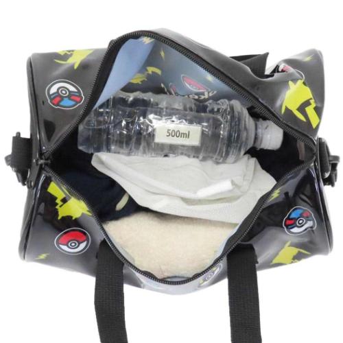 ポケットモンスター プールバッグ ロールボストン クロ モンスターボール ポケモン キャラクター グッズ