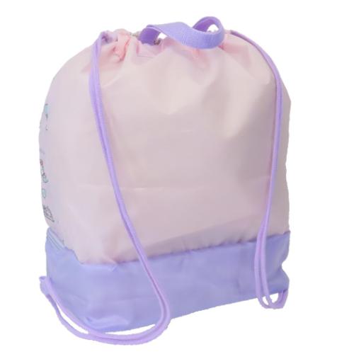 サンリオキャラクターズ プールバッグ 2層ナップサック ピンク サンリオ キャラクター グッズ