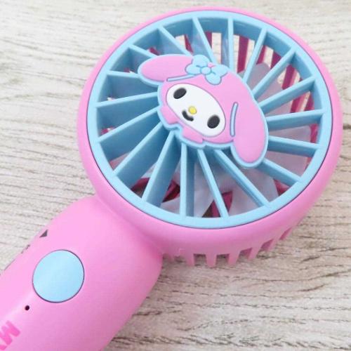 マイメロディ 携帯用扇風機 カラビナ付きminiFAN サンリオ キャラクター グッズ