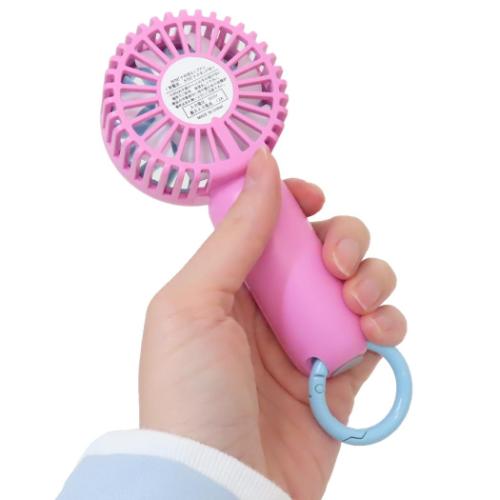 マイメロディ 携帯用扇風機 カラビナ付きminiFAN サンリオ キャラクター グッズ