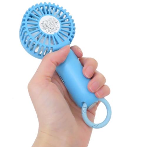 シナモロール 携帯用扇風機 カラビナ付きminiFAN サンリオ キャラクター グッズ