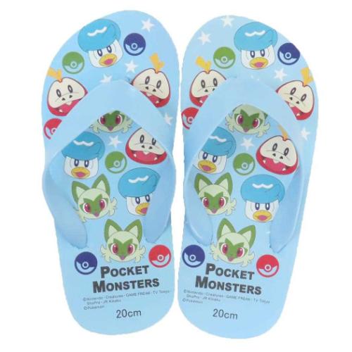 ポケットモンスター 子供用サンダル ビーチサンダル ニャオハ&ホゲータ&クワッス ポケモン キャラクター グッズ