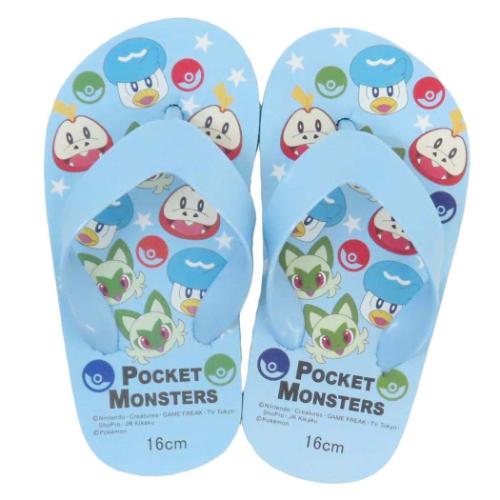 ポケットモンスター 子供用サンダル ビーチサンダル ニャオハ&ホゲータ&クワッス ポケモン キャラクター グッズ