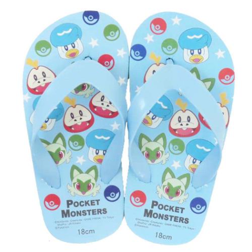 ポケットモンスター 子供用サンダル ビーチサンダル ニャオハ&ホゲータ&クワッス ポケモン キャラクター グッズ
