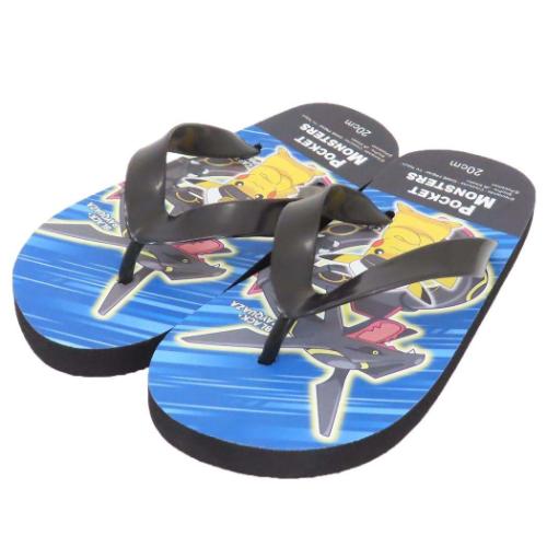 ポケットモンスター 子供用サンダル ビーチサンダル キャプテンピカチュウ＆ブラックレックウザ ポケモン キャラクター グッズ