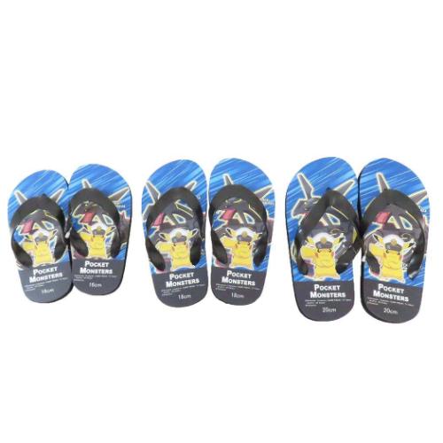 ポケットモンスター 子供用サンダル ビーチサンダル キャプテンピカチュウ＆ブラックレックウザ ポケモン キャラクター グッズ