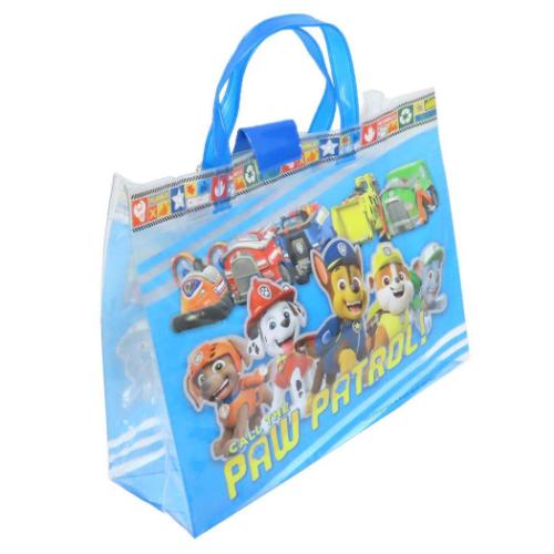 パウパトロール プールバッグ マチアリトートバッグL 角型 アニメキャラクター グッズ