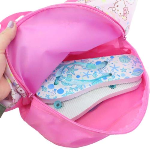 ハローキティ プールバッグ 2wayボンサック 2層式 サンリオ キャラクター グッズ