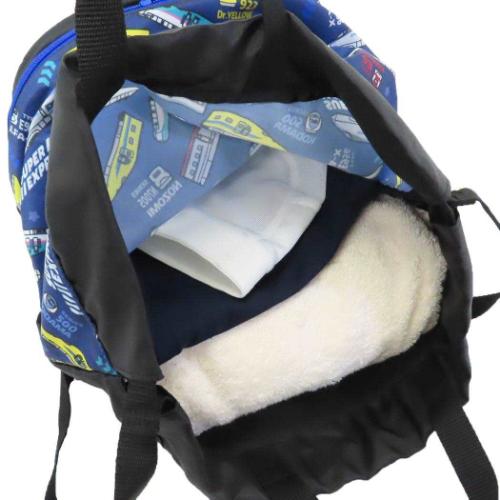 スーパーエクスプレス プールバッグ 2wayボンサック 2層式 鉄道 キャラクター グッズ