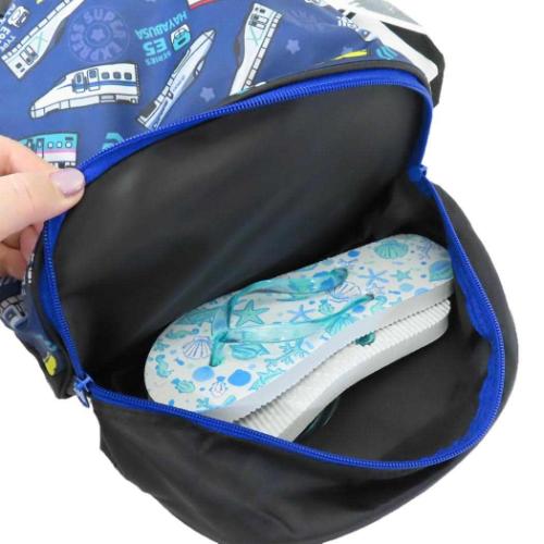 スーパーエクスプレス プールバッグ 2wayボンサック 2層式 鉄道 キャラクター グッズ