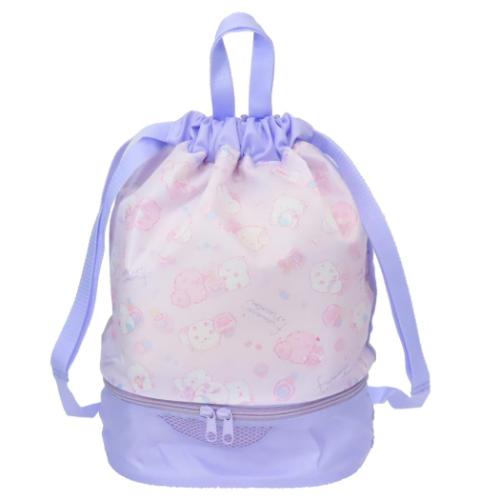 ふんわりねころん プールバッグ 2wayボンサック 2層式 サンエックス キャラクター グッズ