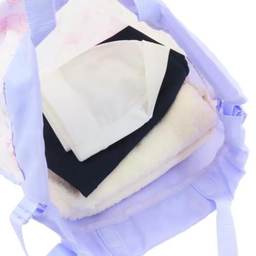 ふんわりねころん プールバッグ 2wayボンサック 2層式 サンエックス キャラクター グッズ