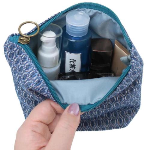 ワンダフルピース コスメポーチ ゴブラン織りポーチ ライフ コーギー いぬ かわいい グッズ メール便可