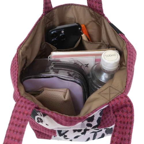 ワンダフルピース ランチバッグ ゴブランミニバッグ ライフ ダルメシアン いぬ かわいい グッズ メール便可