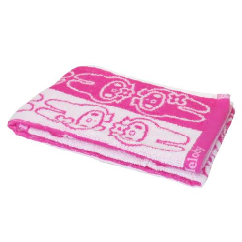 マイメロディ フェイスタオル ジャガードロングタオル マイメロちゃんフェイス サンリオ キャラクター グッズ メール便可