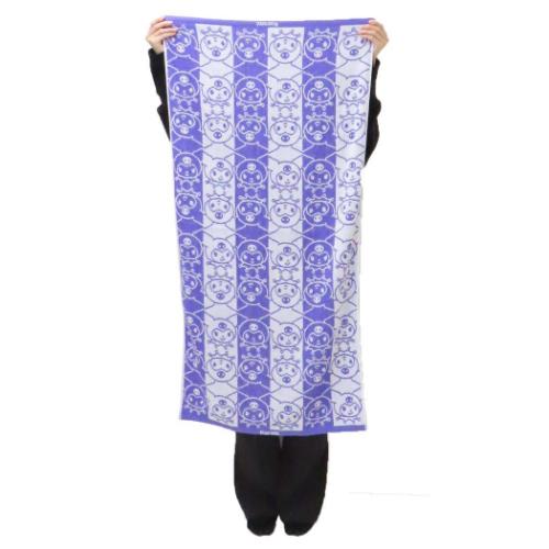 クロミ バスタオル ジャガード ビッグタオル クロミちゃんフェイス サンリオ キャラクター グッズ