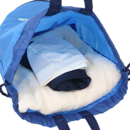 プールバッグ ボンサックビーチバッグ 2層 スター 男の子 グッズ メール便可