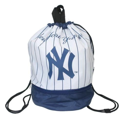ニューヨークヤンキース プールバッグ ボンサックビーチバッグ 2層 MLB 男の子 グッズ メール便可