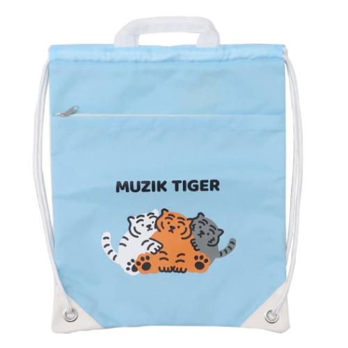 MUZIK TIGER ムジークタイガー プールバッグ ナップサックビーチバッグ MTG-NSBG-2401 キャラクター グッズ